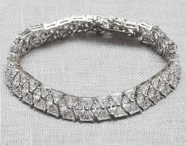 Art Deco Vintage Style Crystal Bracelet