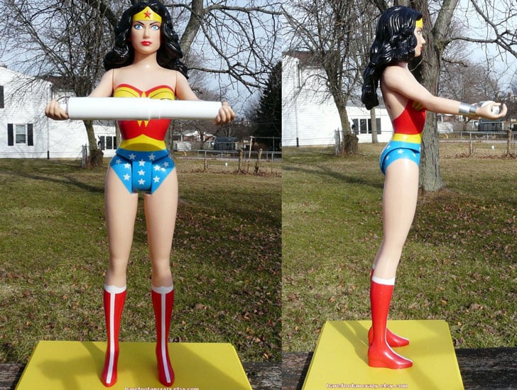 Classic Wonder Woman Toilet Paper Holder