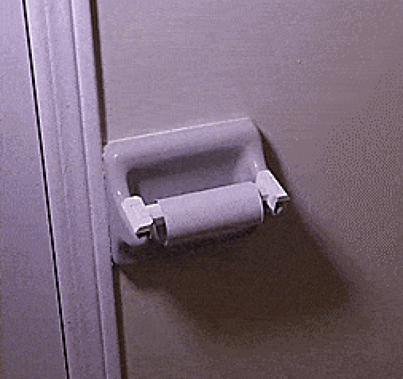 Easy-On Toilet Paper Holder