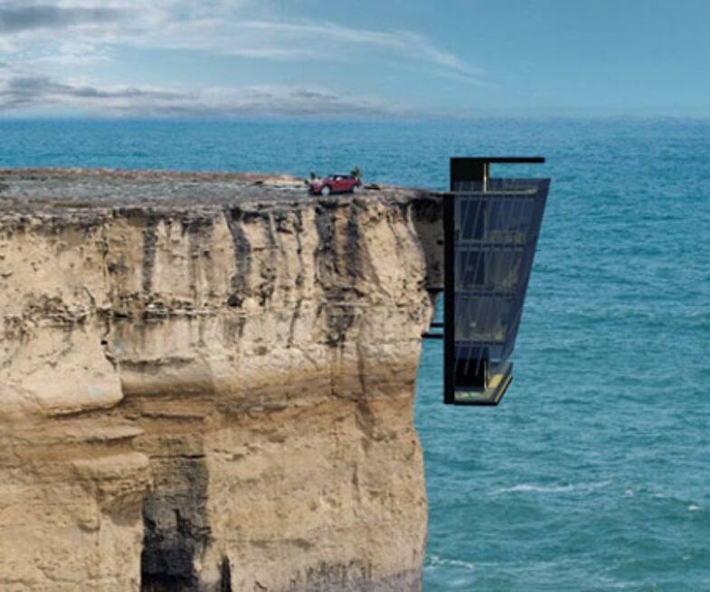 Modscape Cliffside House
