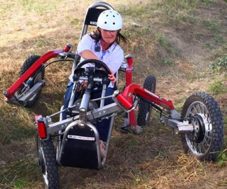 Electric Spider Legs Car