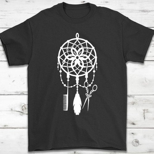 Hair Stylist Dreamcatcher T-Shirt