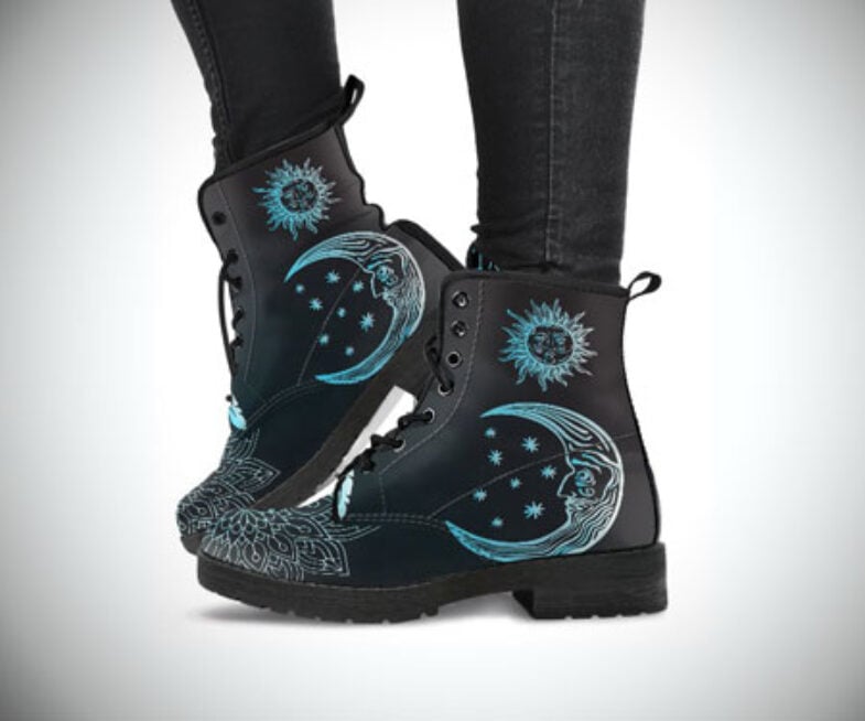 Sun & Moon Boho Boots