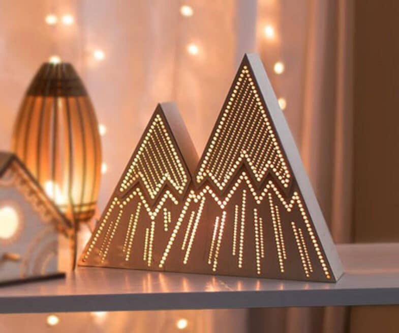 Mountain Night Lights