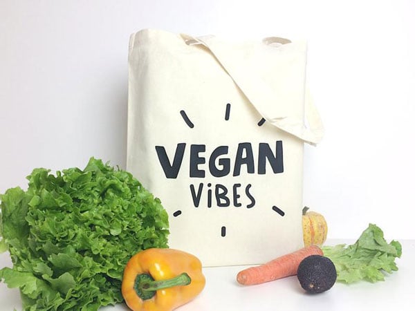 Vegan Vibes Tote Bag