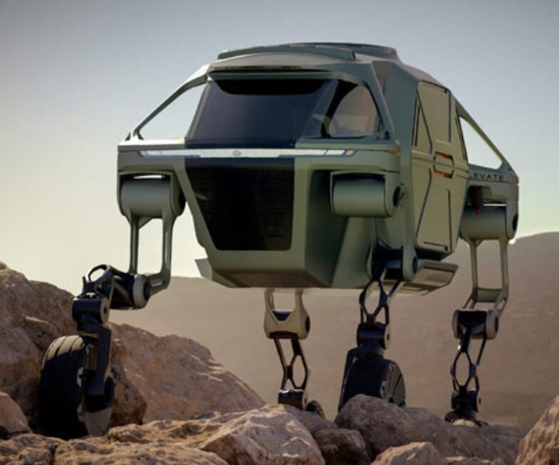 Hyundai's Walking Car Concept
