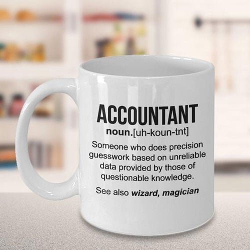 Funny Accountant Definition Coffee Mug