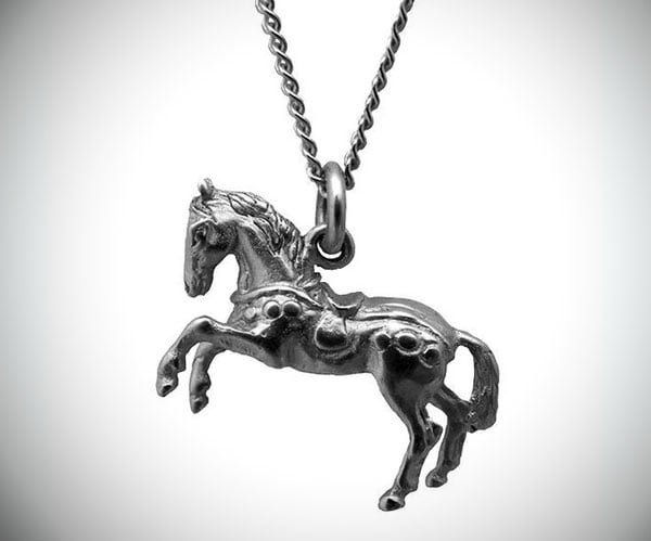 Silver Wealth Horse Talisman