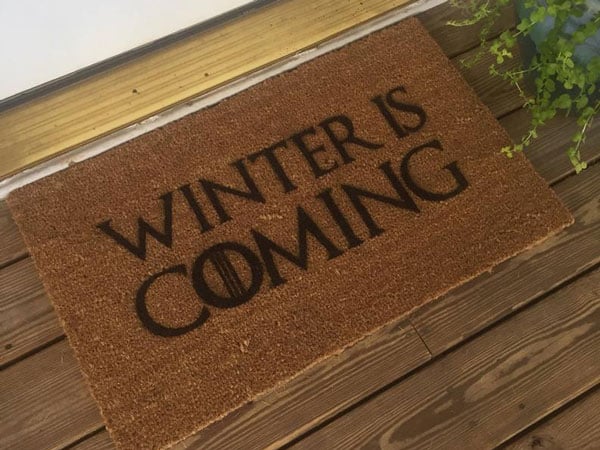 Winter is Coming Doormat