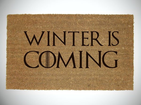 Winter is Coming Doormat