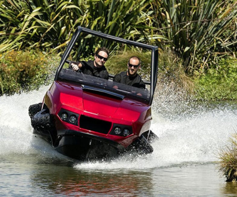 All-Terrain Amphibious Four-Wheeler