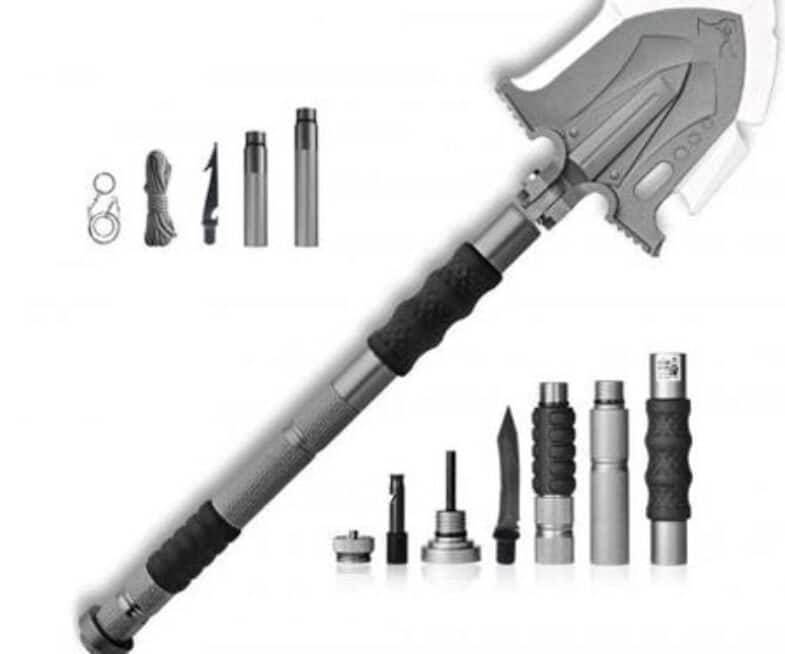 23-in-1 Wolf Thorn Hunters Shovel Tool