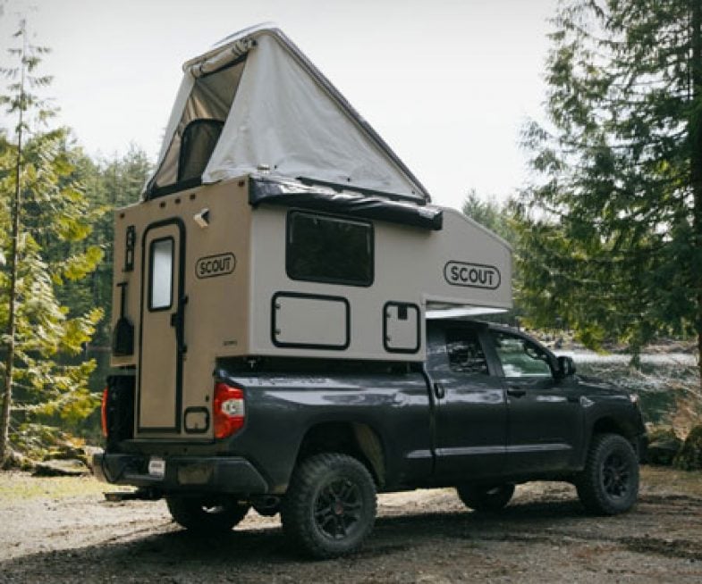 Scout Pickup Camper