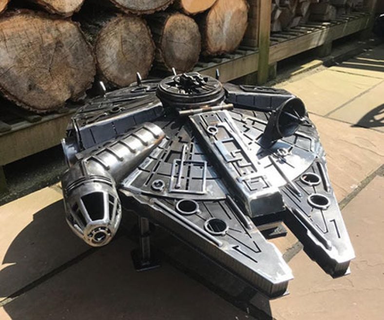 Millennium Falcon Fire Pit