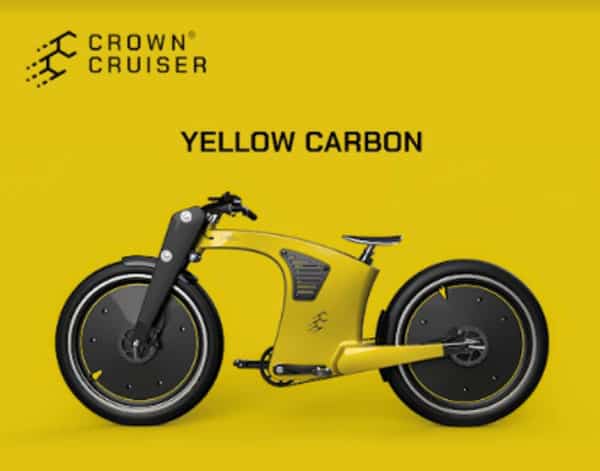 CrownCruiser: Carbon Fiber e-Bike