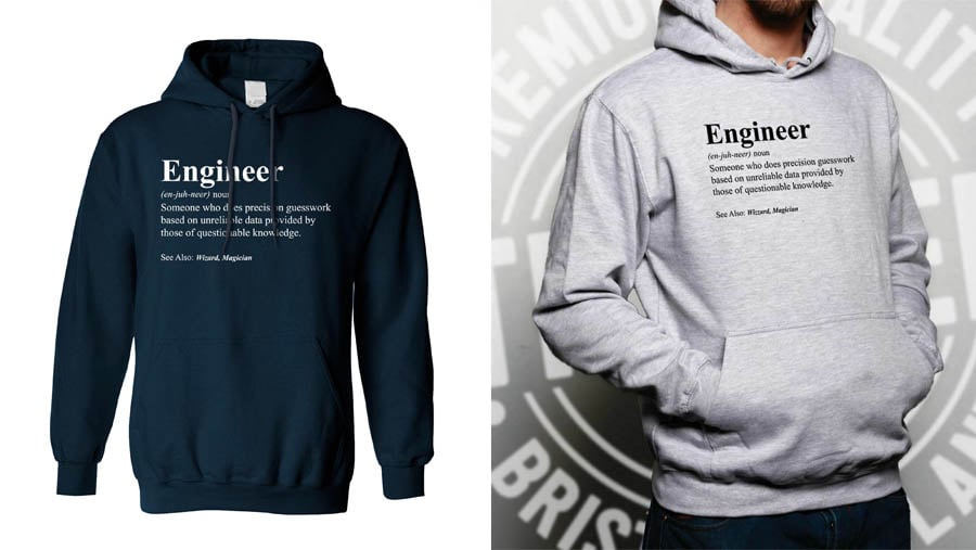 Definition of An Engineer Hoodie