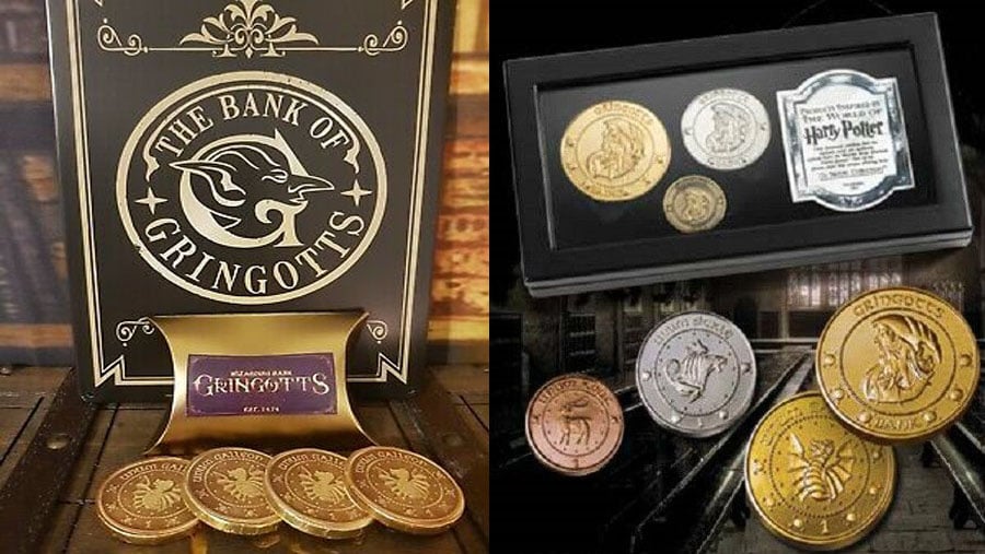 Harry Potter Inspired Gringotts Chocolate Coins in Gift Box