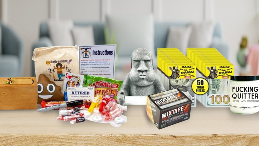 funny retirement gifts