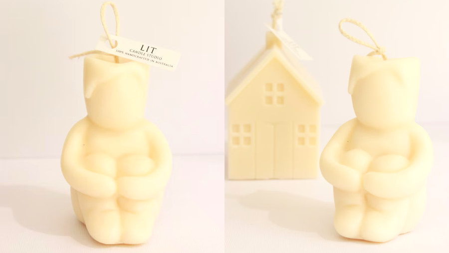 Lonely Statue Candle