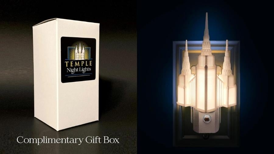 Portland Oregon Temple Night Light