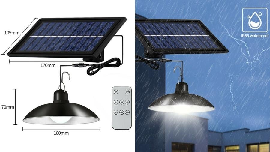 LED Solar Pendant Lights Indoor