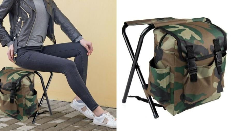 Foldable Fishing Backpack _ Chair