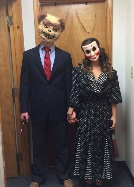 Purge Halloween Costume Couple