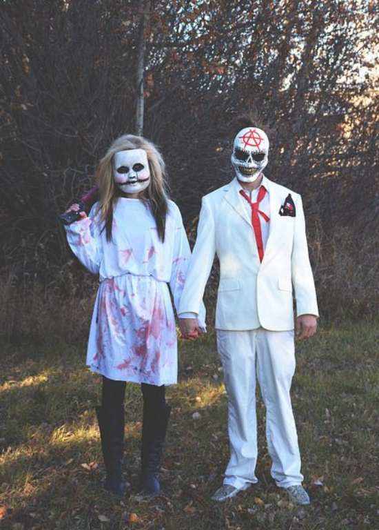 Purge Halloween Costume Couple