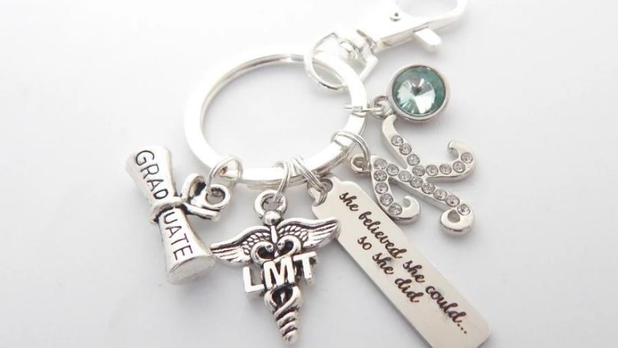 Massage Therapist Keyring