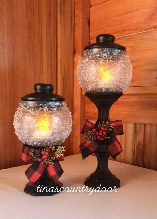 25 Easy and Creative Fish Bowl Christmas Decoration Ideas