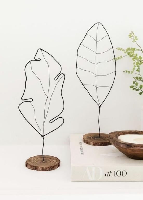 DIY Leaf Home Decor