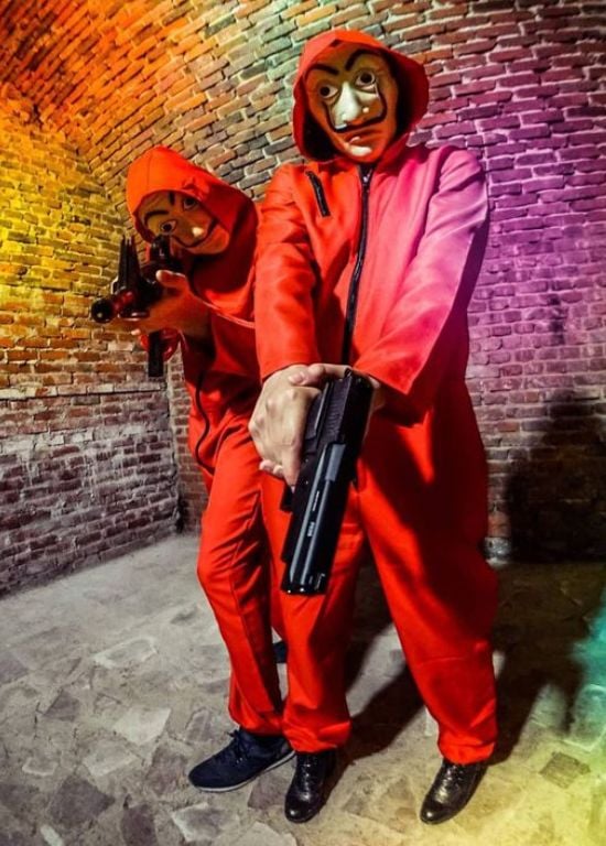 Money Heist Halloween Couple