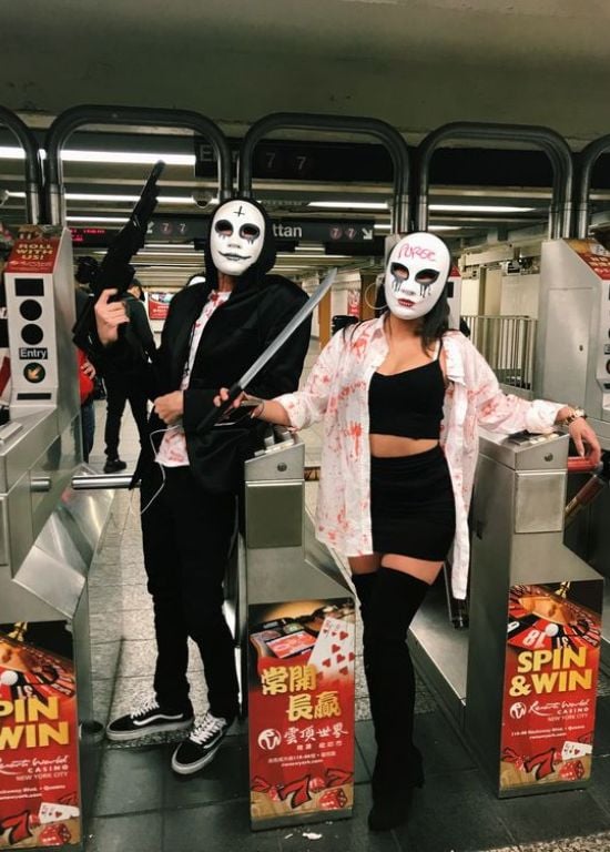 Purge Halloween Costume Couple