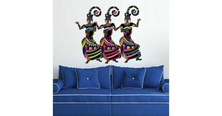 African Wall Decal