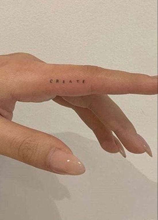 Beautiful And Meaningful Finger Tattoos For Women