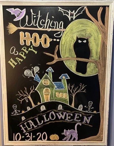 Halloween Chalkboard Ideas