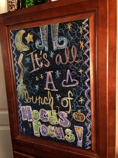 Halloween Chalkboard Ideas