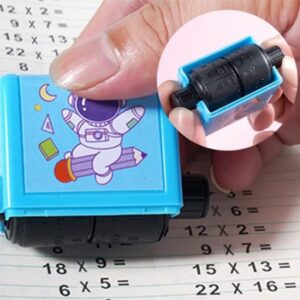 Math Roller Stamp