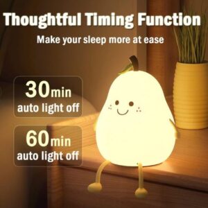 Silicone Pear Lamp