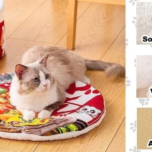 Ramen Noodle Cat Bed