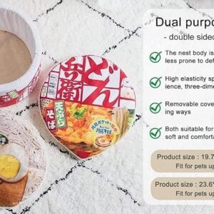 Ramen Noodle Cat Bed