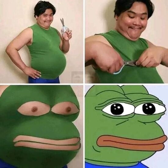 The Effortless Cosplay of the Frog