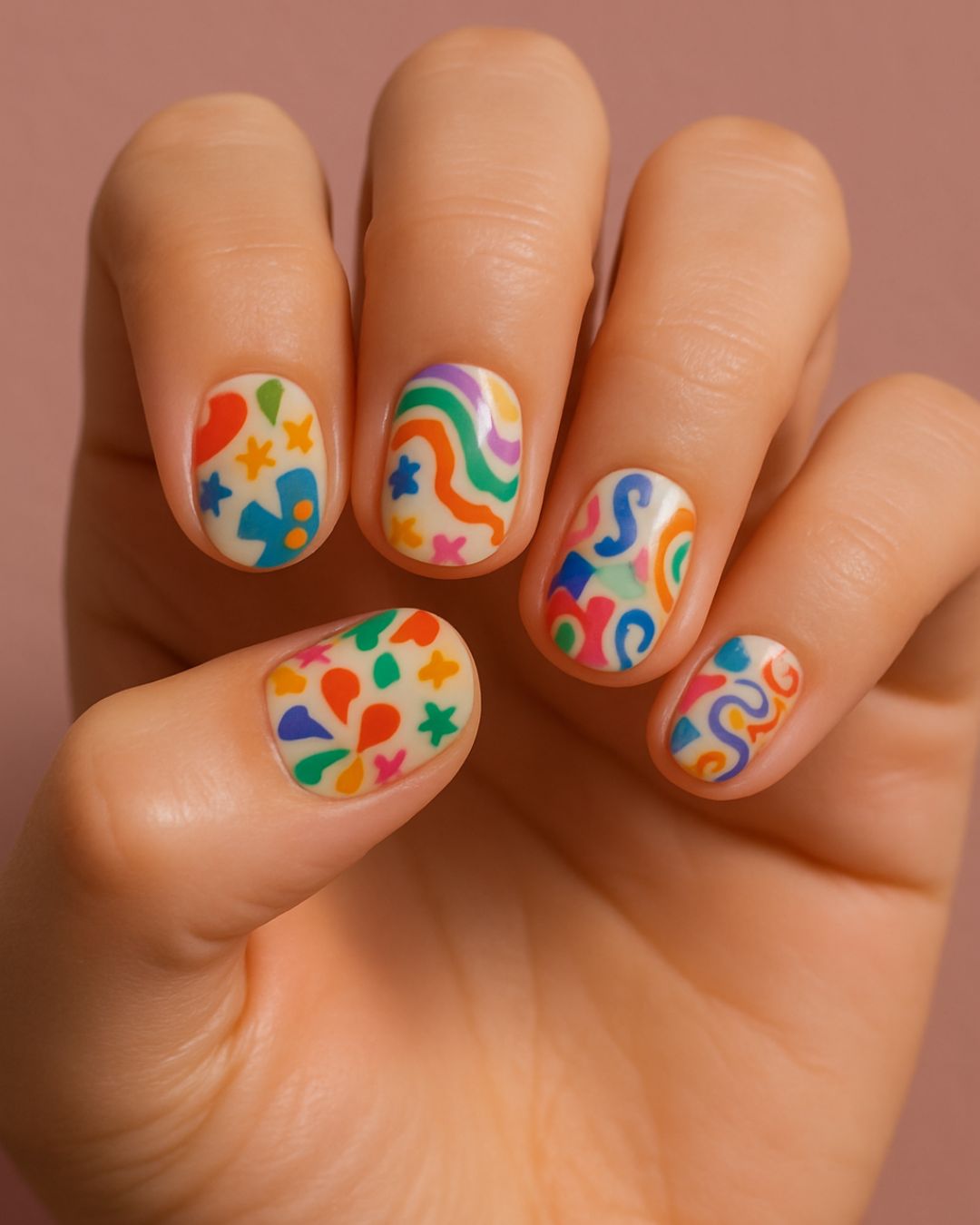 Maximalist Nail Art for Short Nails That Steal the Show