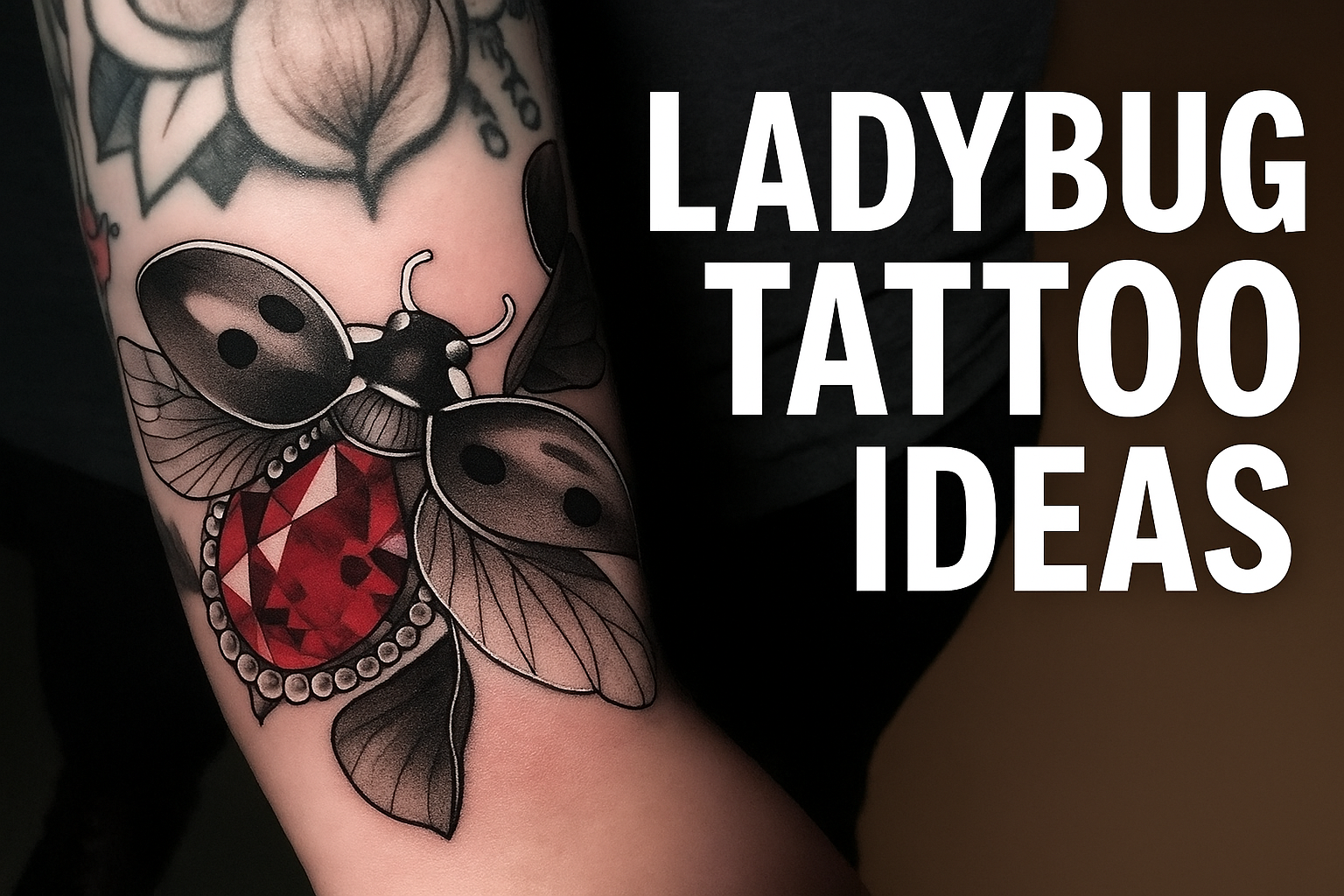 Ladybug Tattoos That’ll Make You Believe in Good Luck Again
