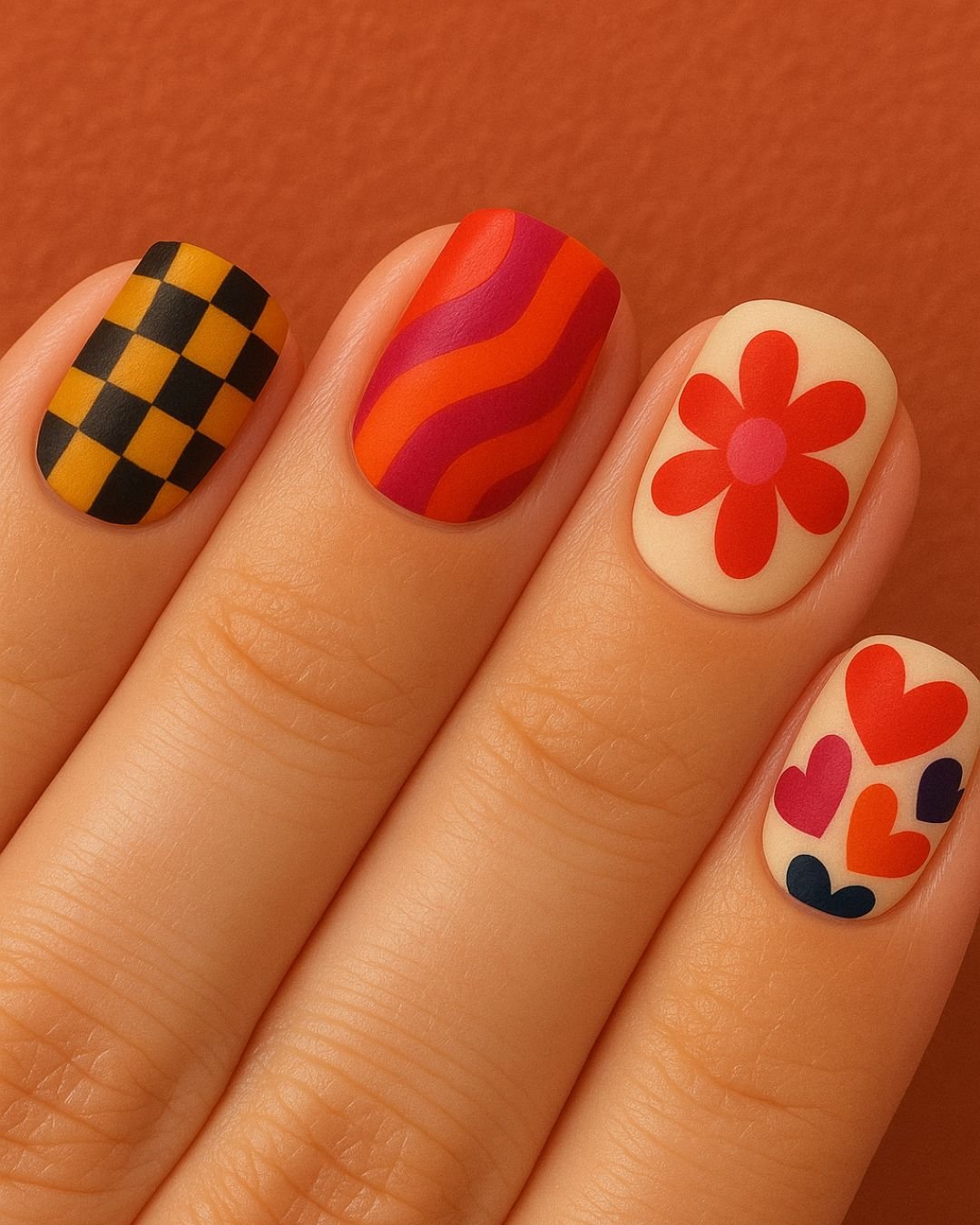 Maximalist Nail Art for Short Nails That Steal the Show