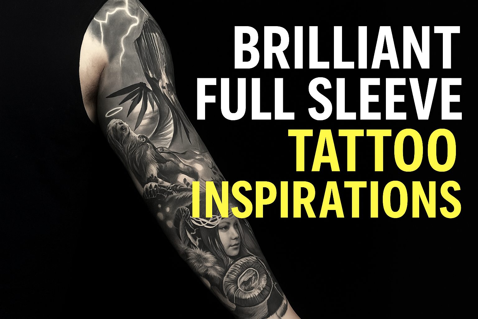 Brilliant Full Sleeve Tattoo Inspirations