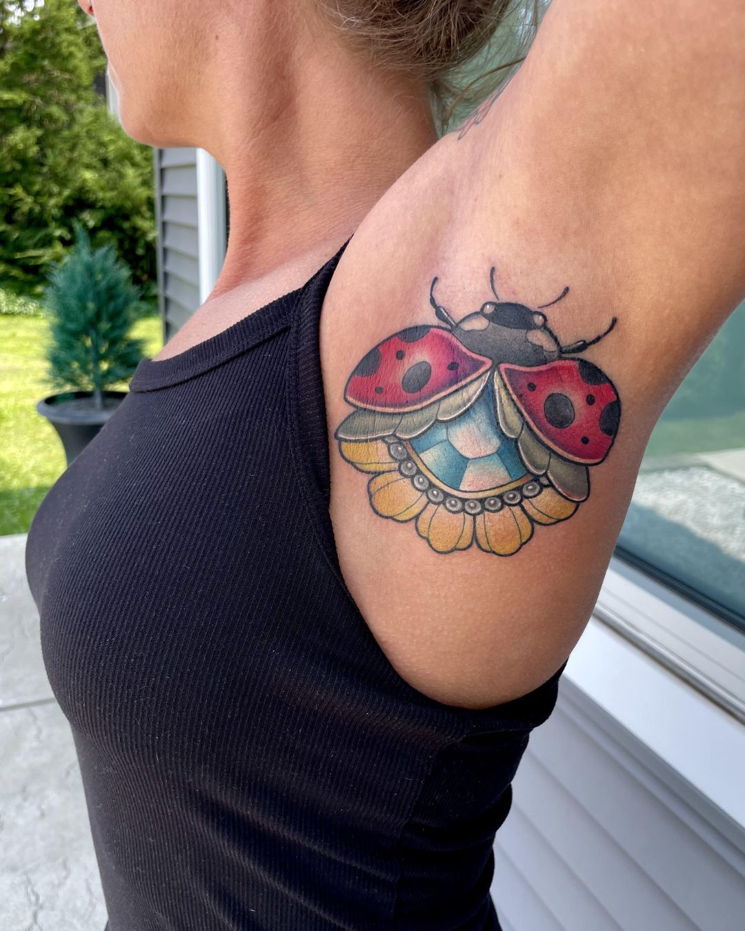 Ladybug Tattoos That’ll Make You Believe in Good Luck Again
