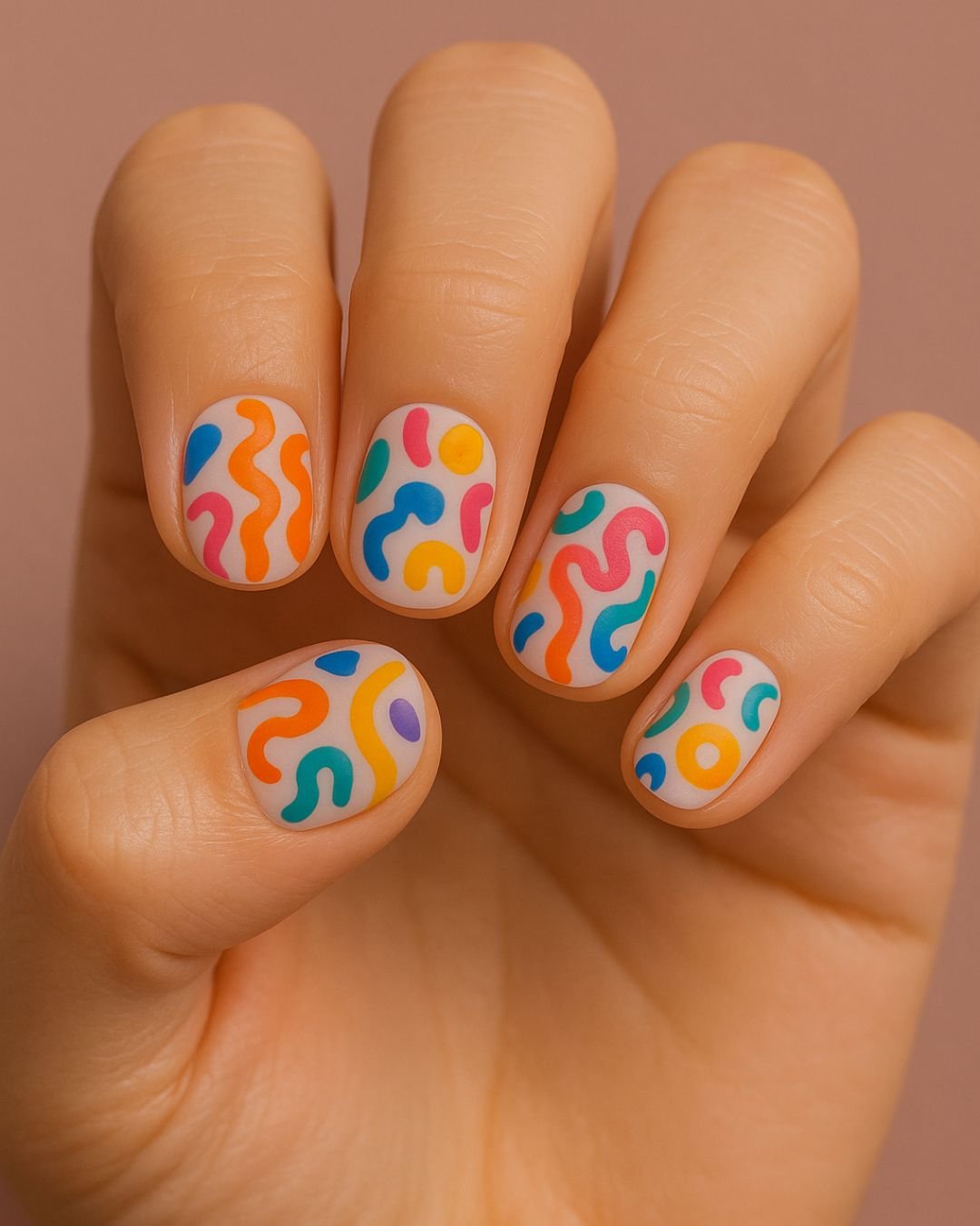 Maximalist Nail Art for Short Nails That Steal the Show