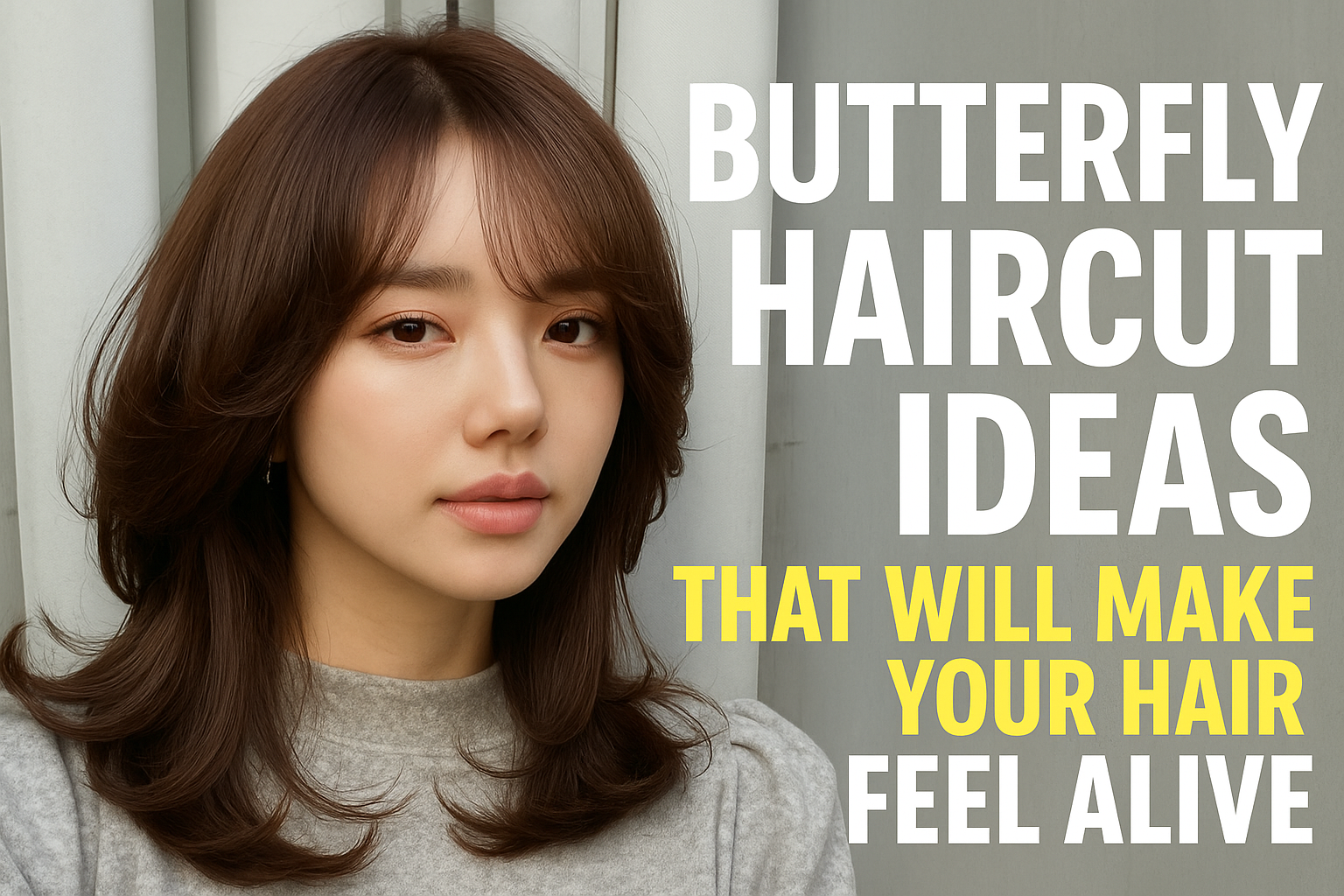 Butterfly Haircut Ideas That will Make Your Hair Feel Alive