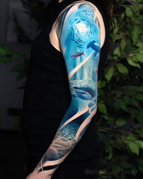 Stunning Ocean Tattoo Ideas for Sea Lovers

